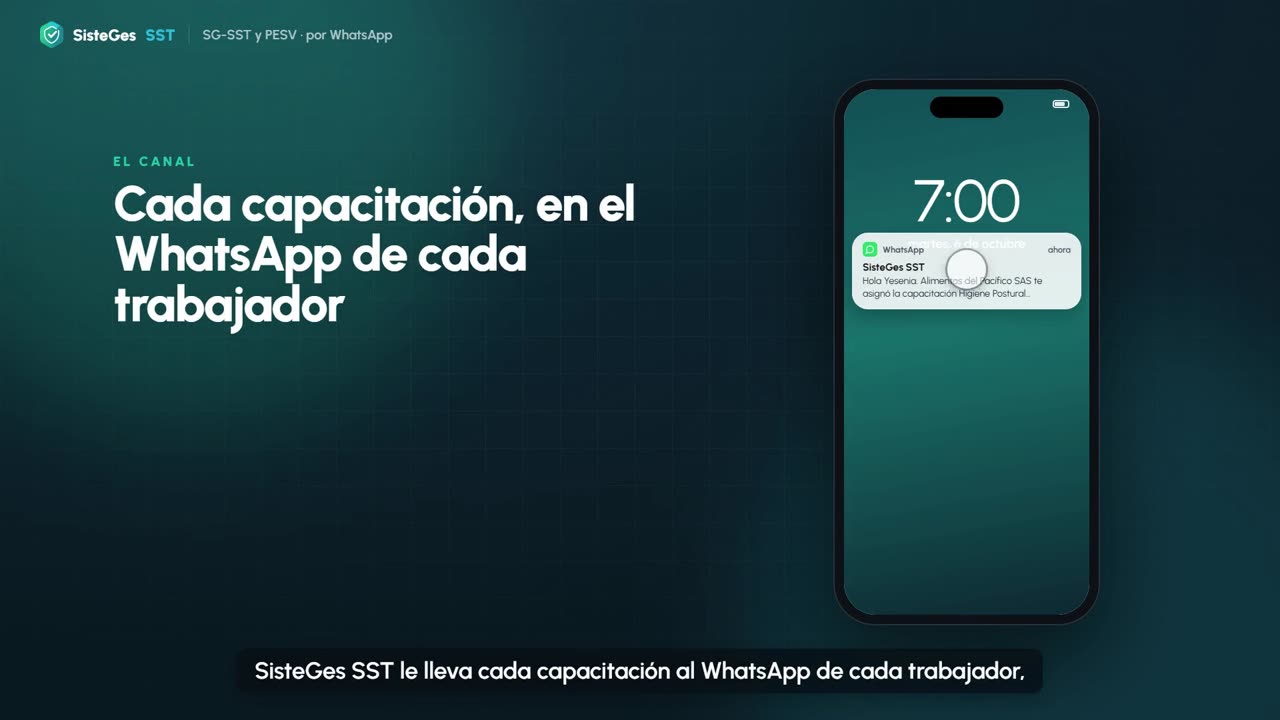 Un cuadro de SisteGes SST en un minuto